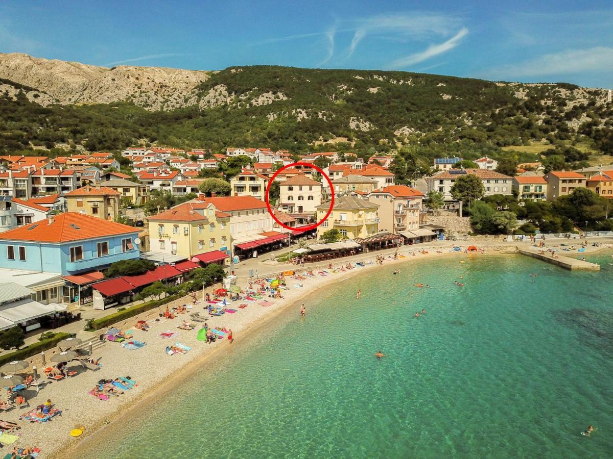 Apartments Marin With Sea View Baška Εξωτερικό φωτογραφία