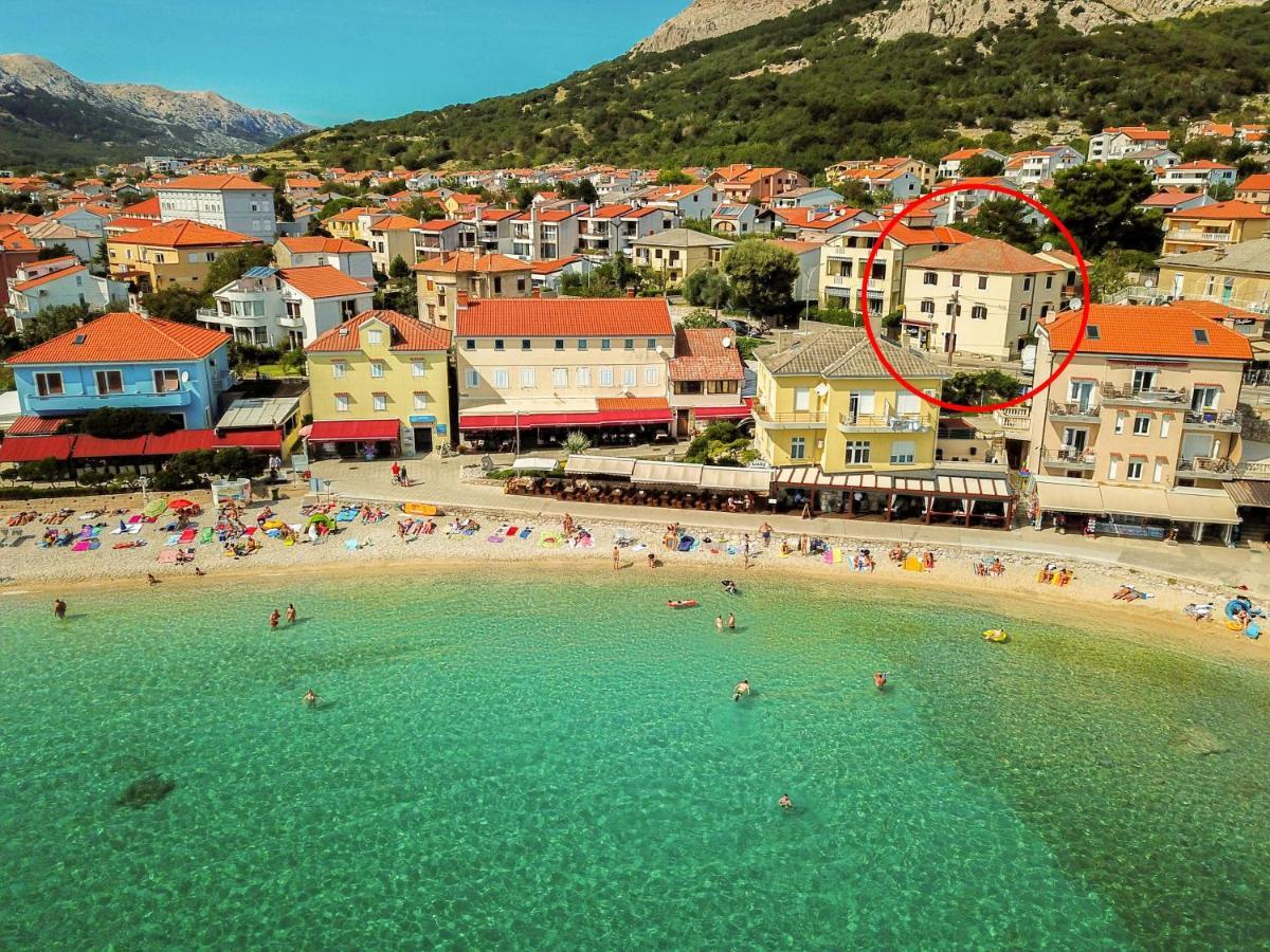 Apartments Marin With Sea View Baška Εξωτερικό φωτογραφία