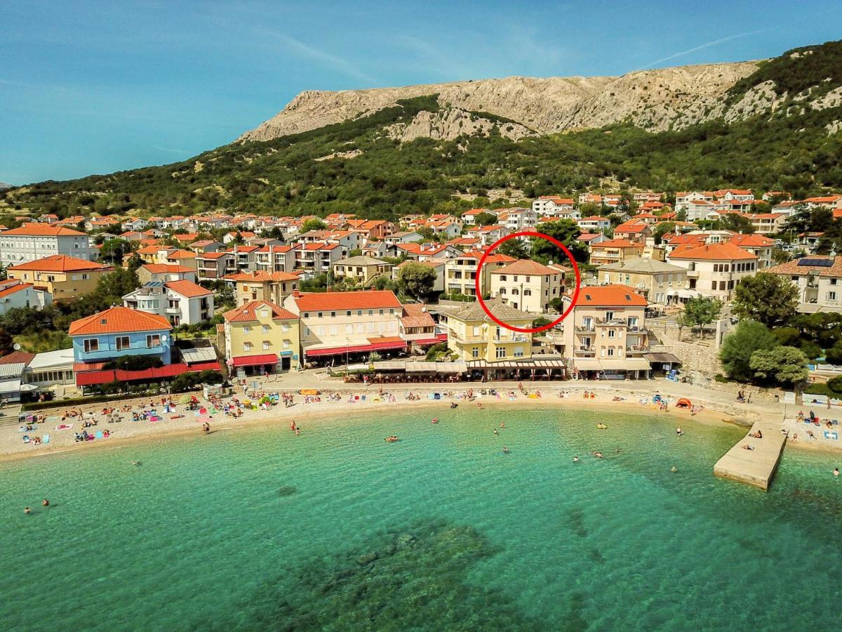 Apartments Marin With Sea View Baška Εξωτερικό φωτογραφία